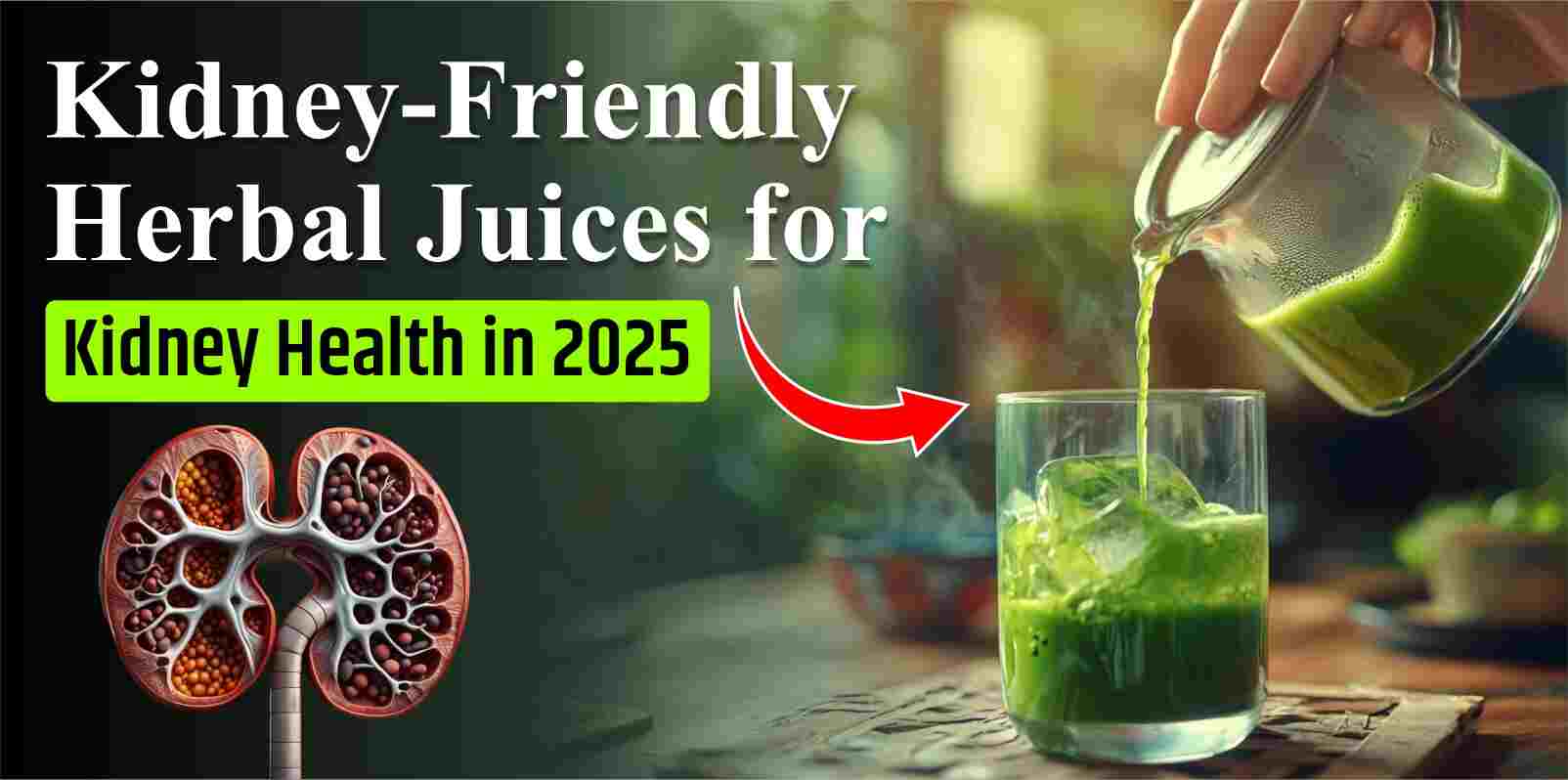 Kidney-Friendly Herbal Juices for Kidney Health in 2025